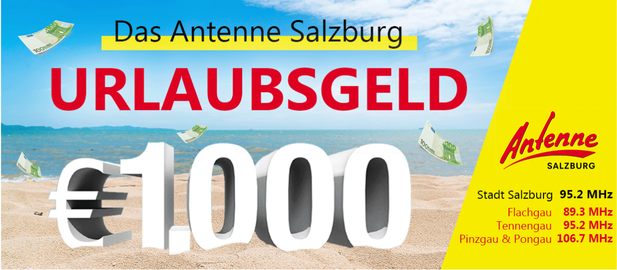 © AntenneSalzburg Urlaubsgeld HP2
